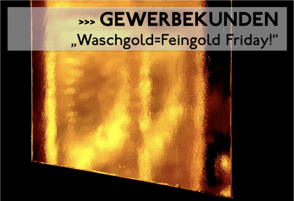Startseite Waschgold Feingold Friday